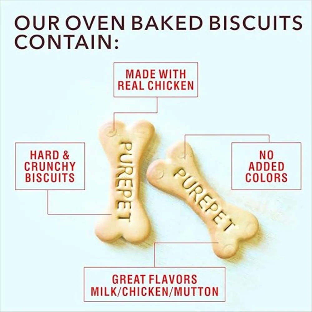 Purepet Biscuits Dog Chicken Flavor - Image 3