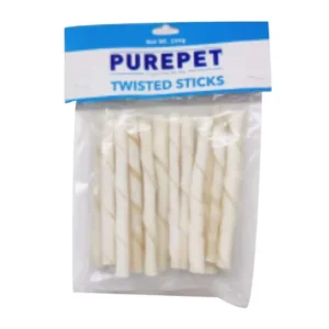 Purepet Chew Bone Twisted Sticks