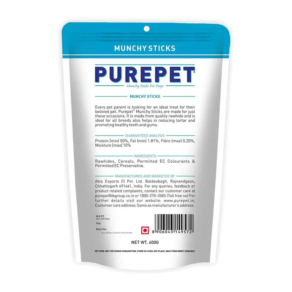 Purepet Munchy Sticks Chicken Flavour - Image 2