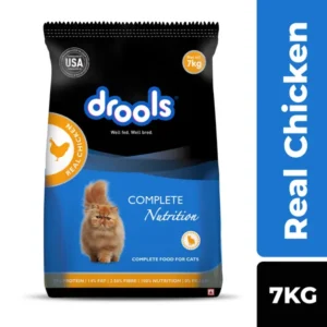 Drools Adult Dry Cat Food, Real Chicken Flavour 1.2 kg Pack