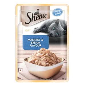Sheba Maguro & Bream Fish Mix Adult Cat Wet Food