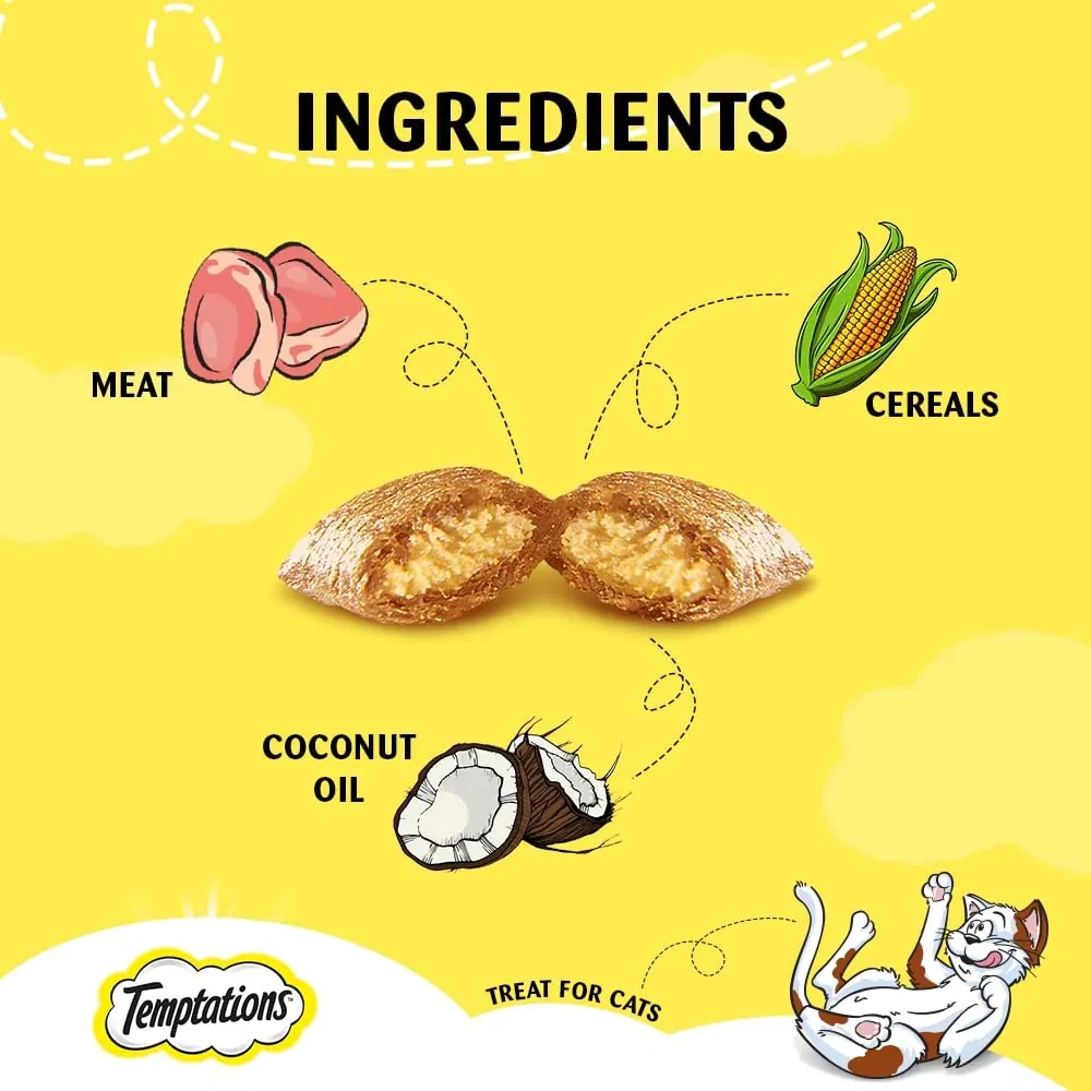 Temptations Tuna Flavour Cat Treats - Image 4