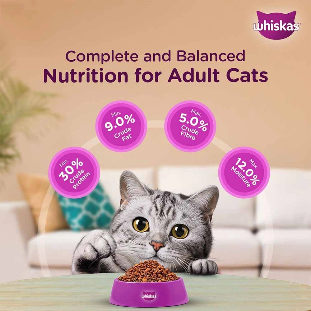 Whiskas Ocean Fish Flavour Adult Cat Dry Food - Image 7
