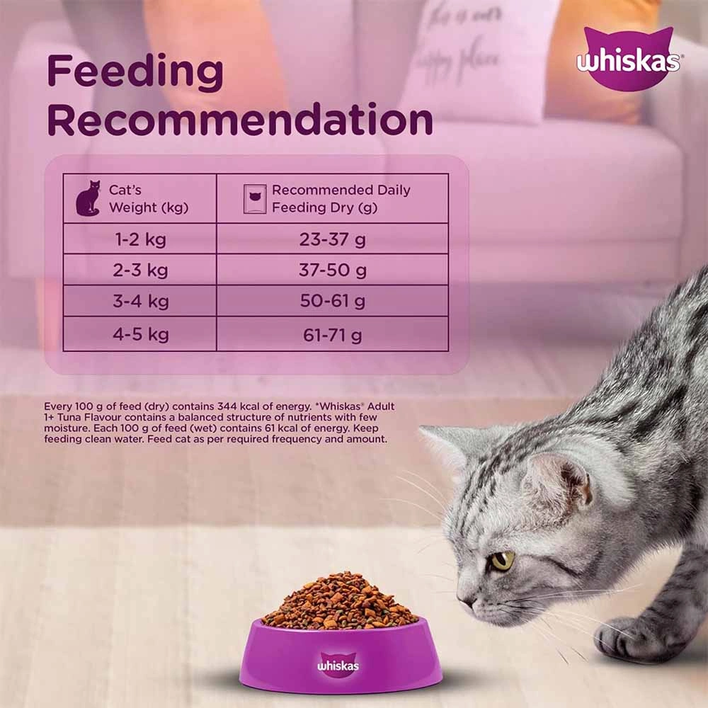Whiskas Ocean Fish Flavour Adult Cat Dry Food - Image 10