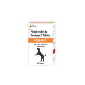 Robocard (Pimobendan & Benazepril) Tablet for Dogs (Pack of 30 Tablets)