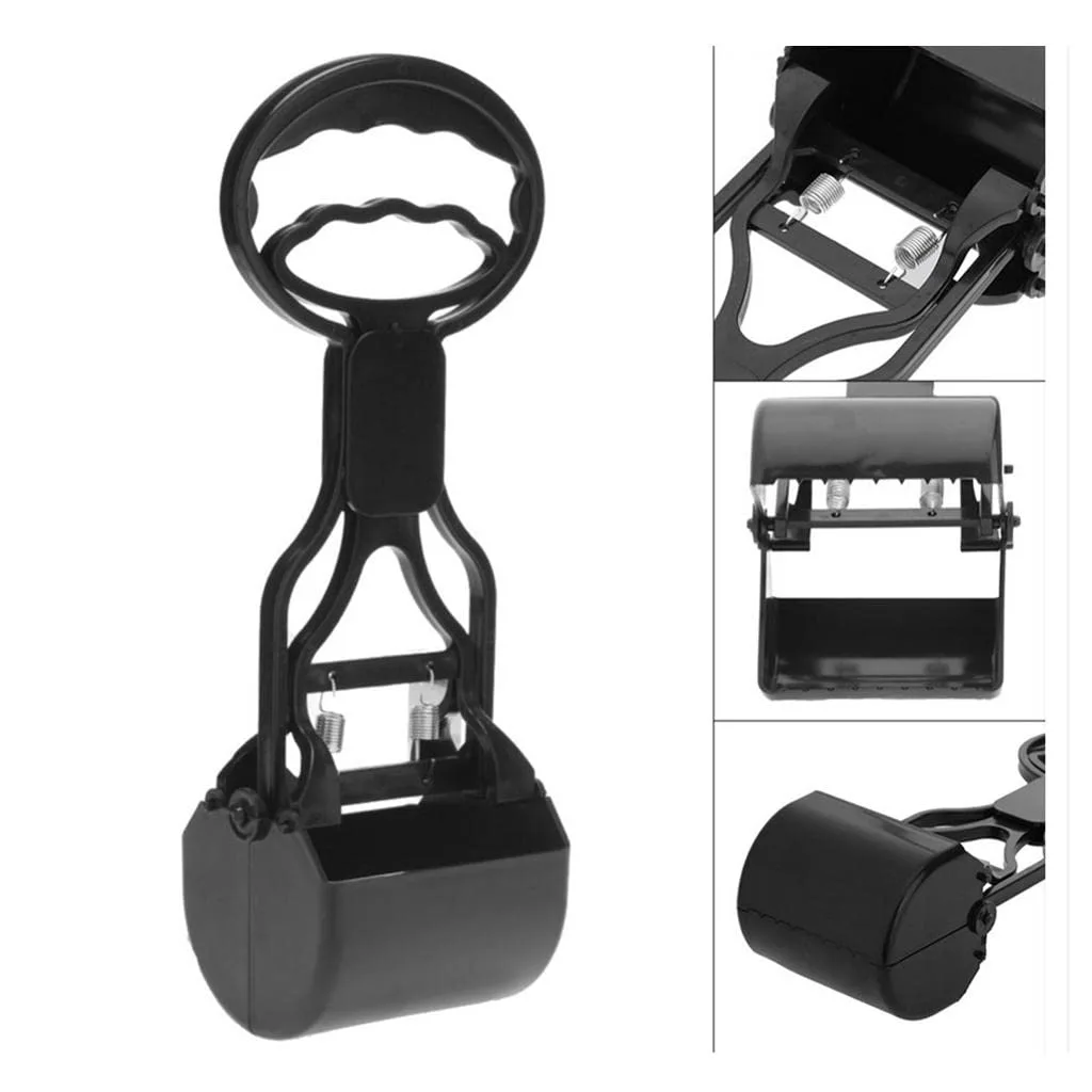 Dog Short Scooper | Pet Clamp Scooper | Pet Short Handle Scooper - Image 2