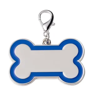 Keychain Collar Bone | Metal Dog Collar Tag