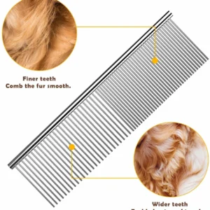 Pet Comb with 62 Needles