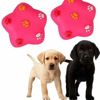 Starfish Squeaky Dog Toy | Soft Chew Toy with Smiley Face for Dogs & Puppies - Image 4