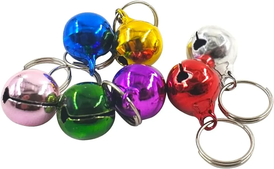 Dog Bells (L) for Neck | Antique Cross-Shaped Pet Collar Bells