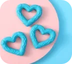 Heart Shape Solid Chew Toy